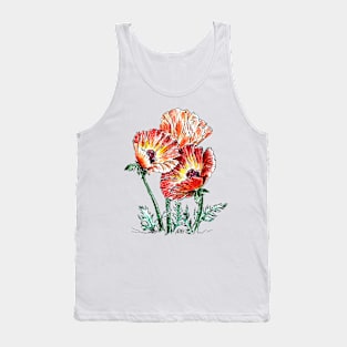 Grandma's Memorial Day Poppies Tank Top